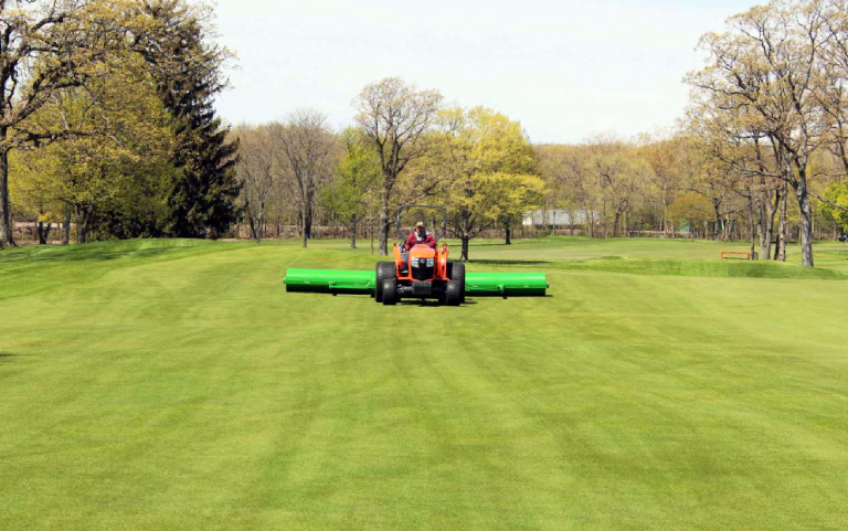 Golf course equipment showing that EPS works in this industry