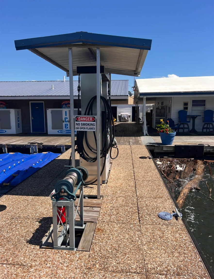 Marina fuel pump project