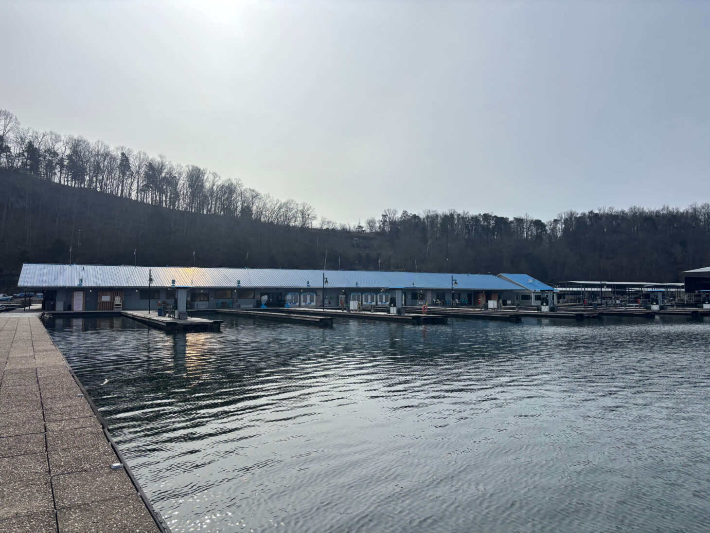 Picture of marina fuel system project by EPS