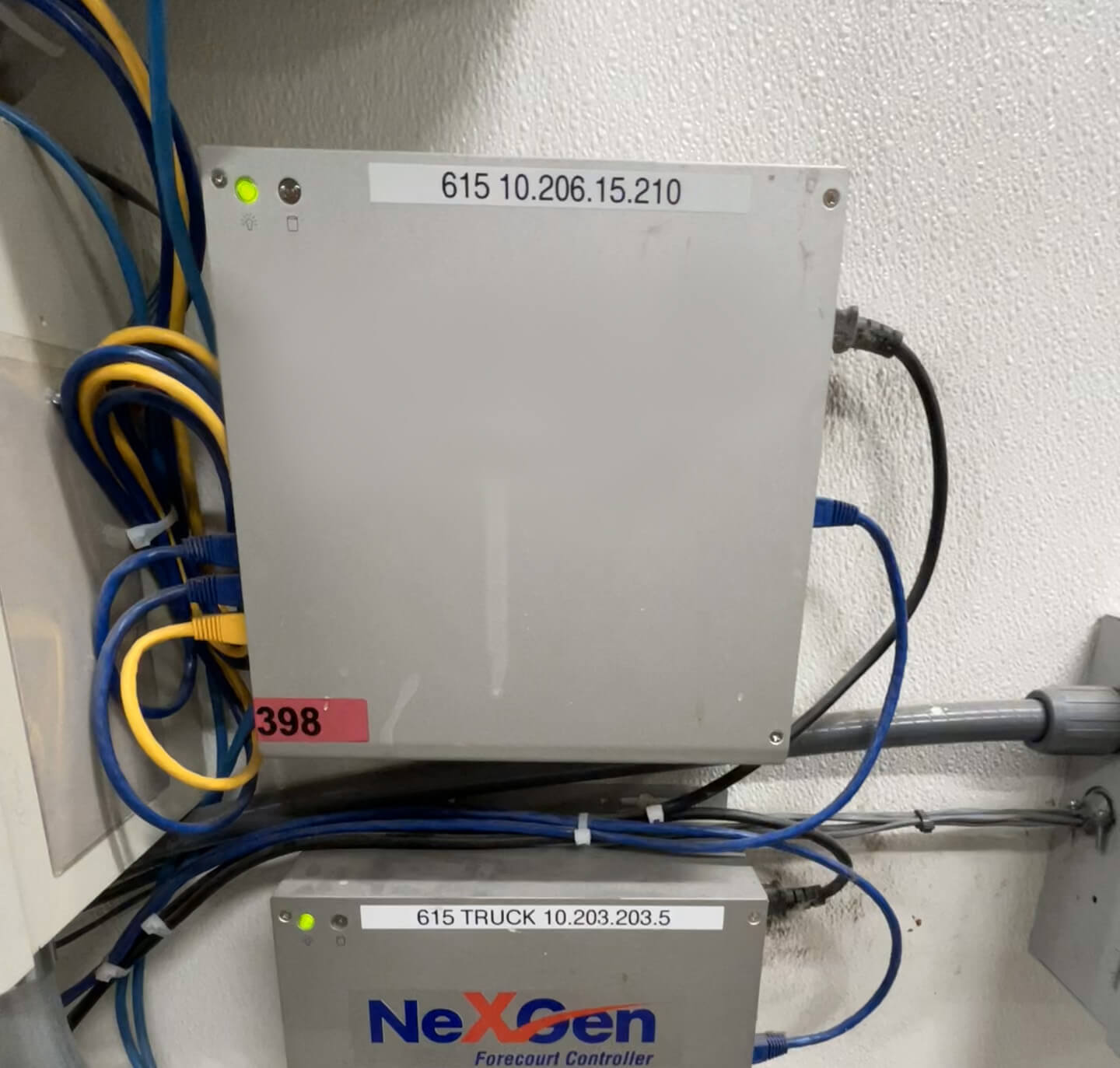 Trender Fleet System installed at truck stop project