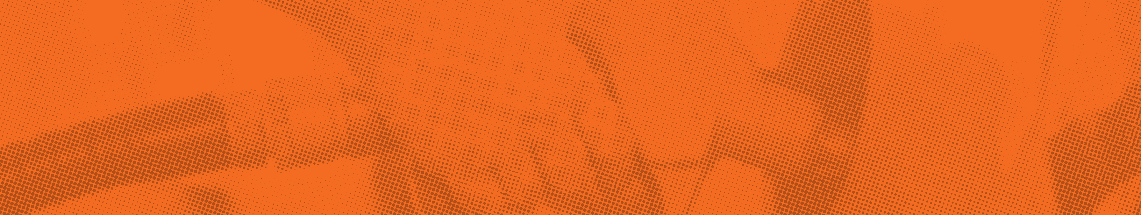 Close up image of hand pumping gas with orange overlay and halftone image treatment