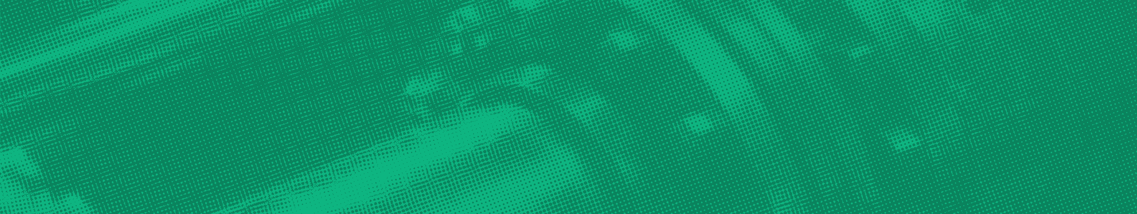 Image of close up mechanical gear with green overlay and halftone treatment