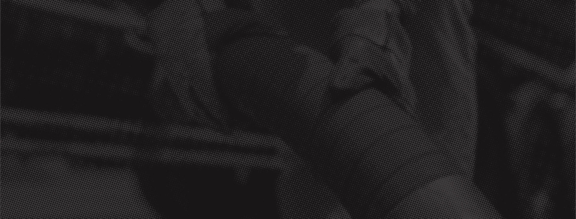 Employee handling hose with black overlay and halftone treatment